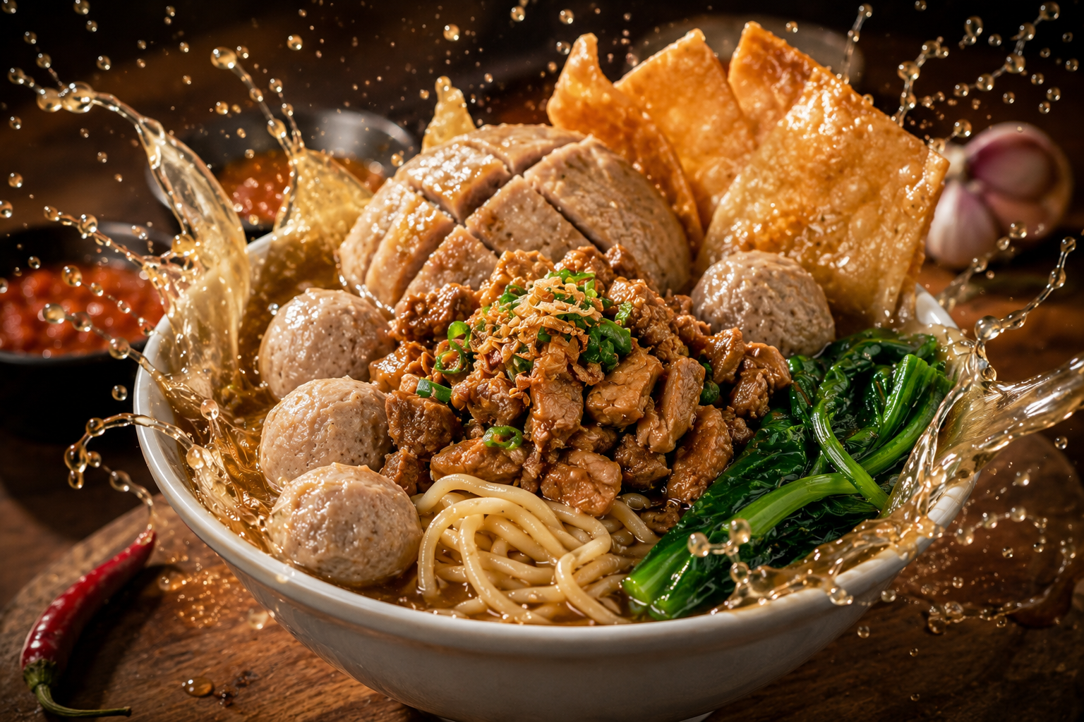 Mie Ayam Bakso Super Jumbo